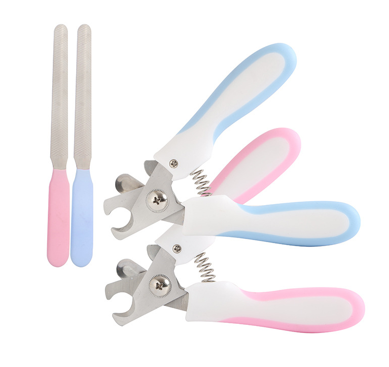 Stainless Steel Pet Nail Clipper Set for Cats and Dogs